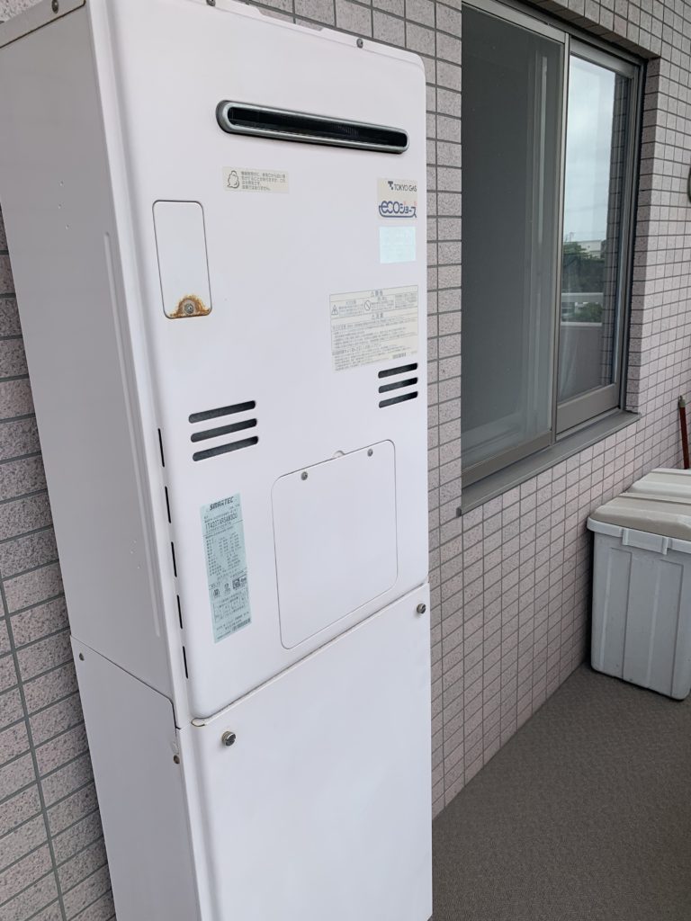 神奈川県横須賀市T様マンション、ガス給湯暖房熱源機交換/ガスターIT4207ARSAW3CU(RUFH-K2402AW2-3)からリンナイエコ