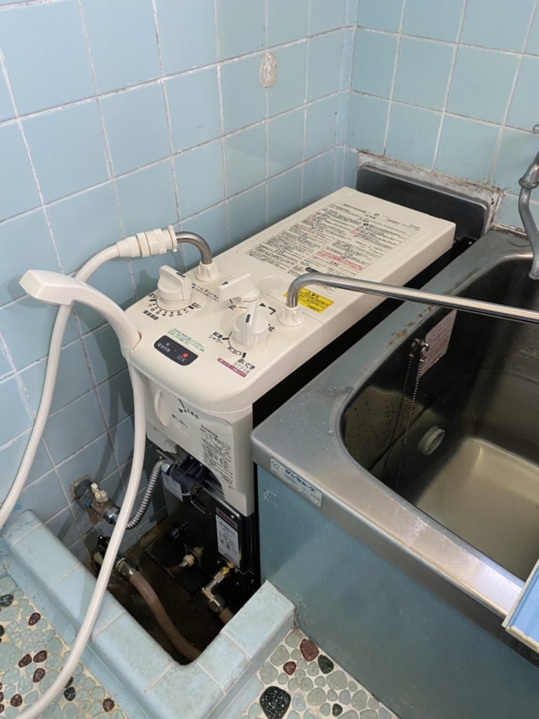 神奈川県横浜市栄区O様、ガスバランス釜交換/ガスターSR-135SNから